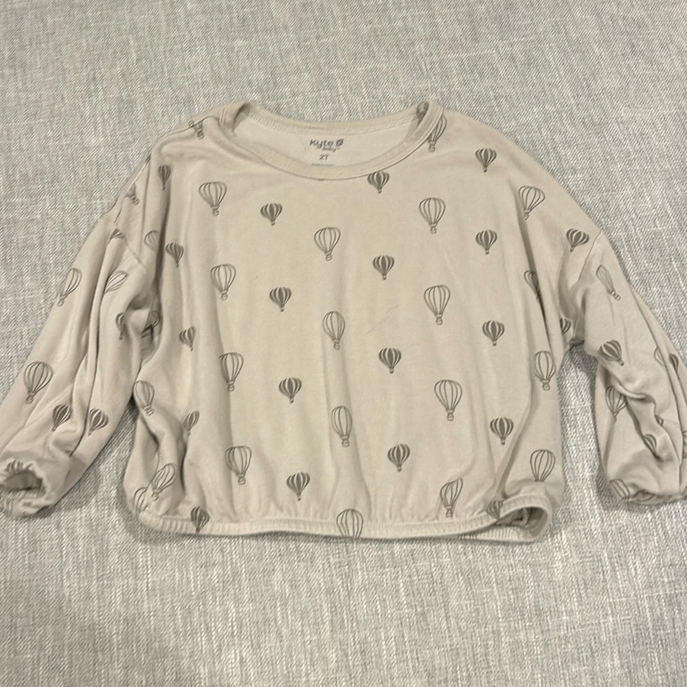 Kyte baby jersey drop sleeve sweatshirt